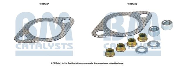 Zestaw montażowy, katalizator BM CATALYSTS FK92478