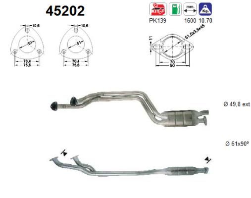 Katalizator AS 18301728416