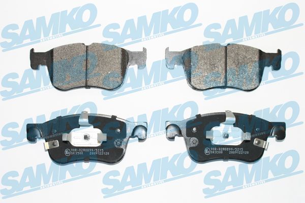 Sada brzdových destiček, kotoučová brzda SAMKO 5SP2120