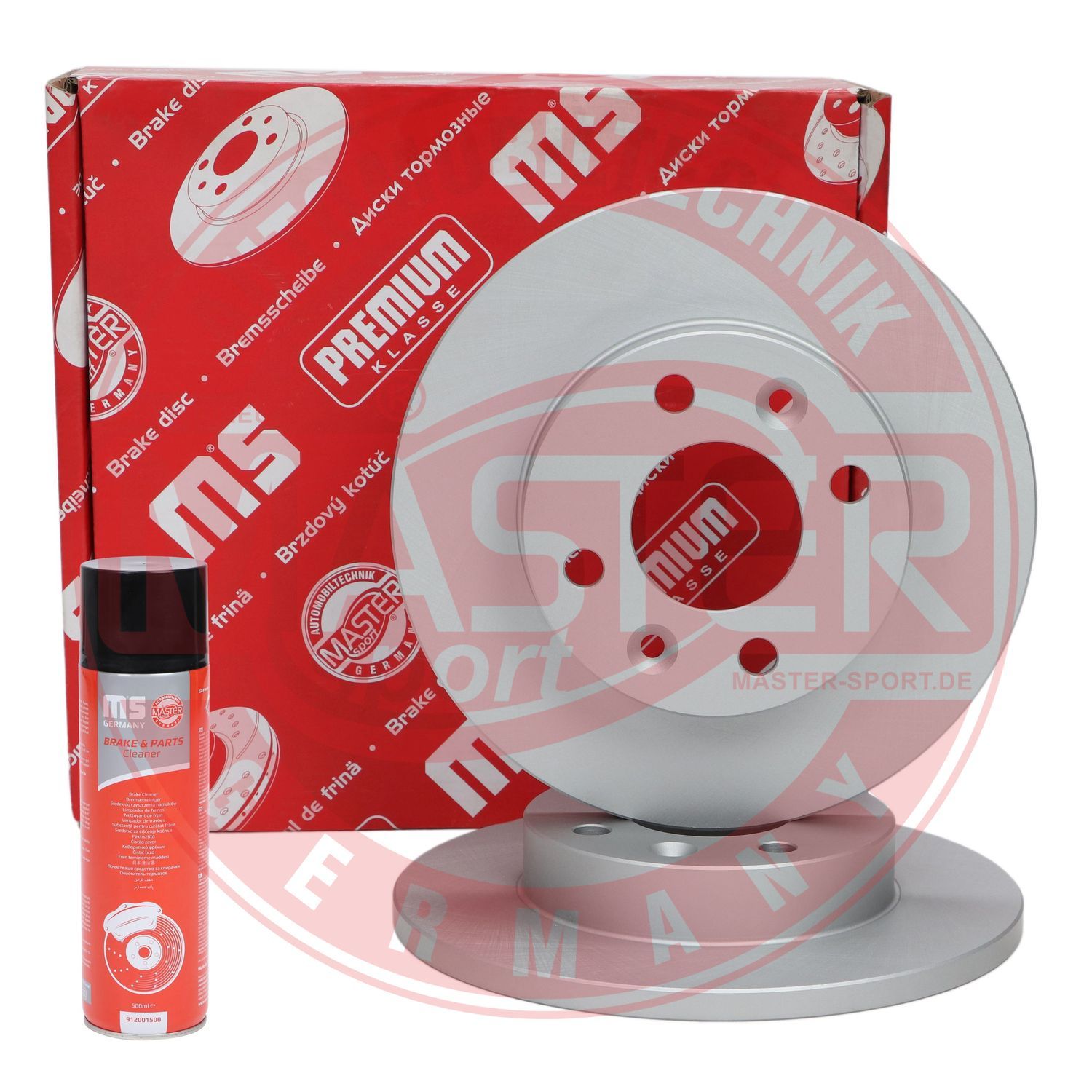 Tarcza hamulcowa MASTER-SPORT GERMANY 24011201161PR-SET-MSP