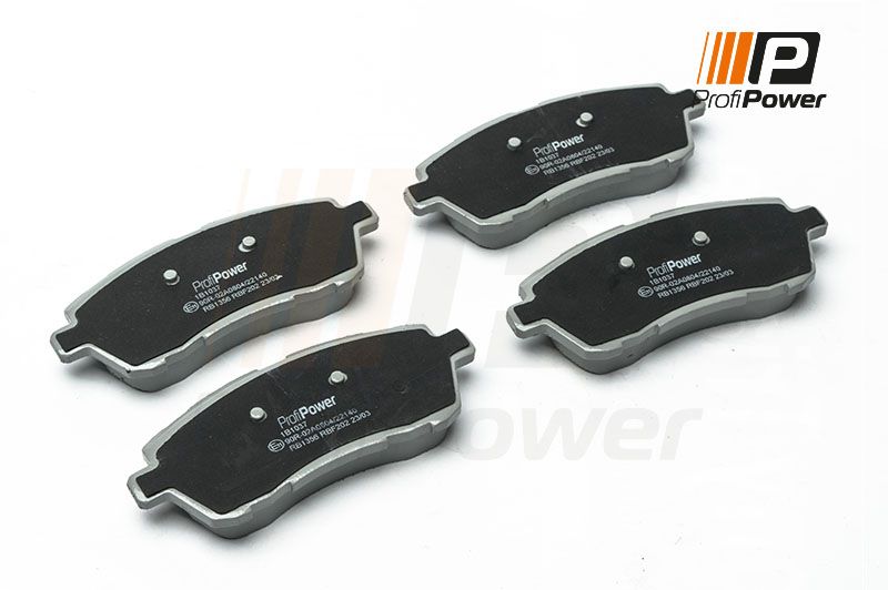 Levně Sada brzdových destiček, kotoučová brzda ProfiPower 1B1037