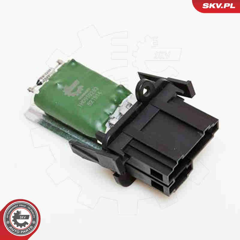 Rezistors, Salona ventilators