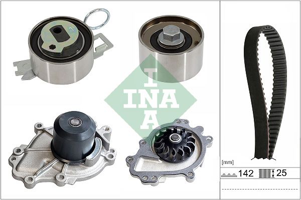 Set pompa apa + curea dintata Schaeffler INA 530 0840 30