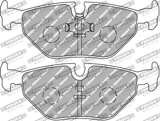 Zestaw klocków hamulcowych, hamulce tarczowe FERODO RACING FCP578H