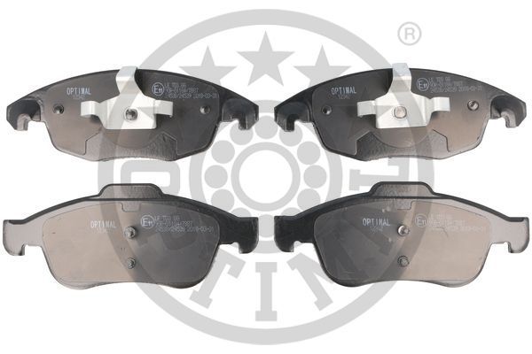 Zestaw klocków hamulcowych, hamulce tarczowe OPTIMAL BP-12342