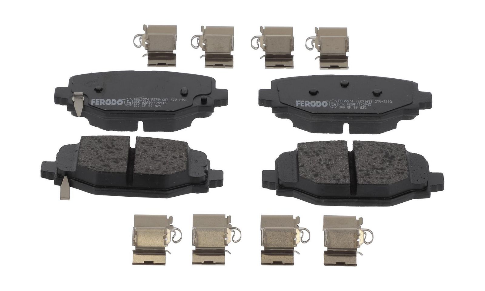 set placute frana,frana disc FERODO FDB5574