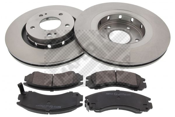 Zestaw do hamulców, hamulce tarczowe MAPCO 47538