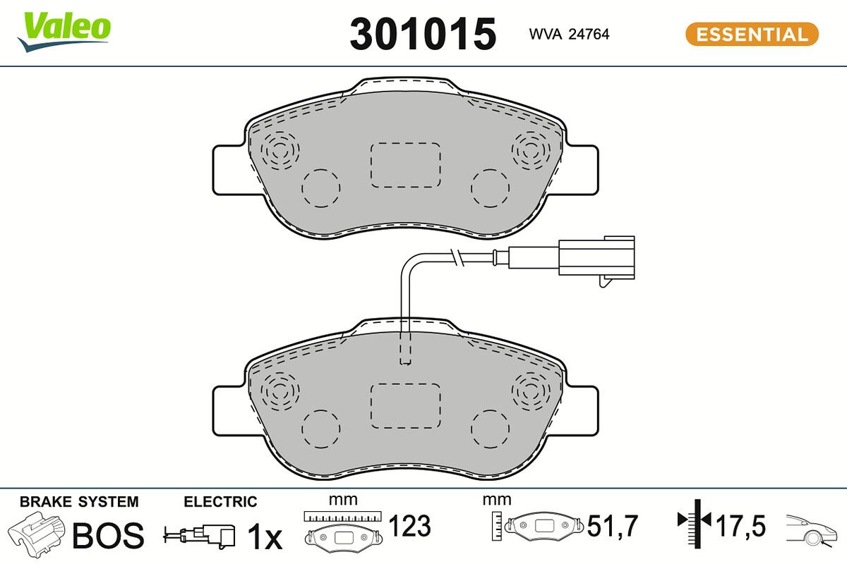Piduriklotsi komplekt,ketaspidur