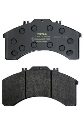 set placute frana,frana disc TEXTAR 2901105