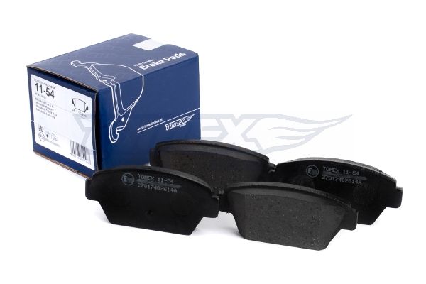 Levně Sada brzdových destiček, kotoučová brzda TOMEX Brakes 11-54