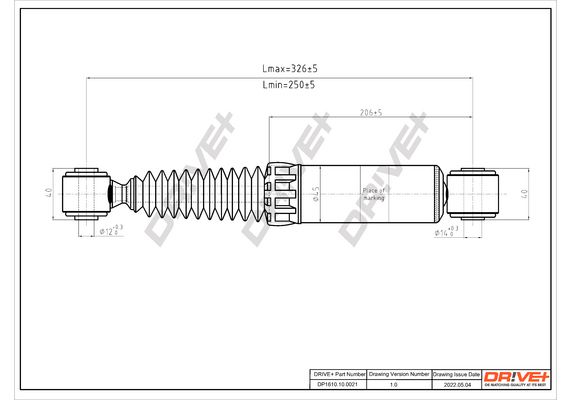 Amortyzator DR!VE+ DP1610.10.0021