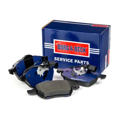 Zestaw klocków hamulcowych, hamulce tarczowe BORG & BECK BBP1447