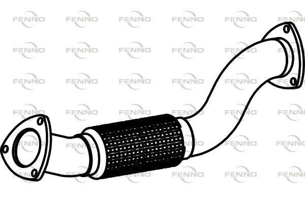 Rura wydechowa FENNO P2246