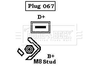 Alternator BORG & BECK BBA2661