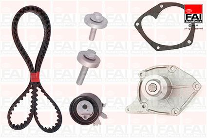 Pompa wodna + zestaw paska rozrządu FAI AUTOPARTS TBK357-6441