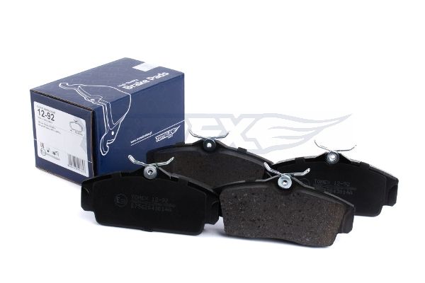 Levně Sada brzdových destiček, kotoučová brzda TOMEX Brakes 12-92
