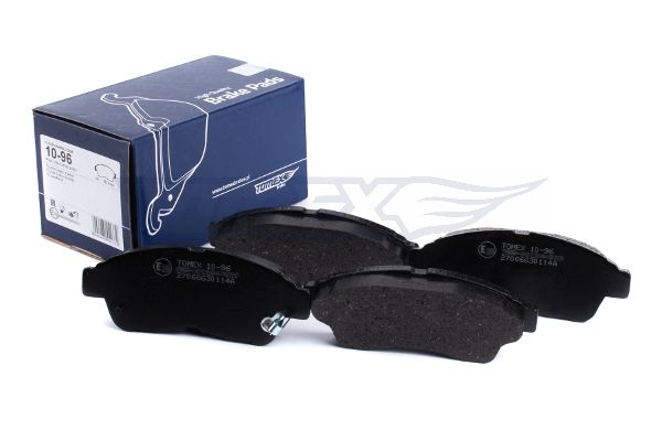 Levně Sada brzdových destiček, kotoučová brzda TOMEX Brakes 10-96