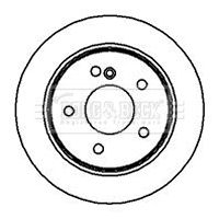 Tarcza hamulcowa BORG & BECK BBD5001