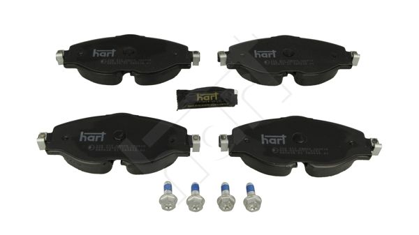 Zestaw klocków hamulcowych, hamulce tarczowe HART 258 572