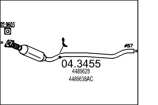 Katalizator MTS 4486628