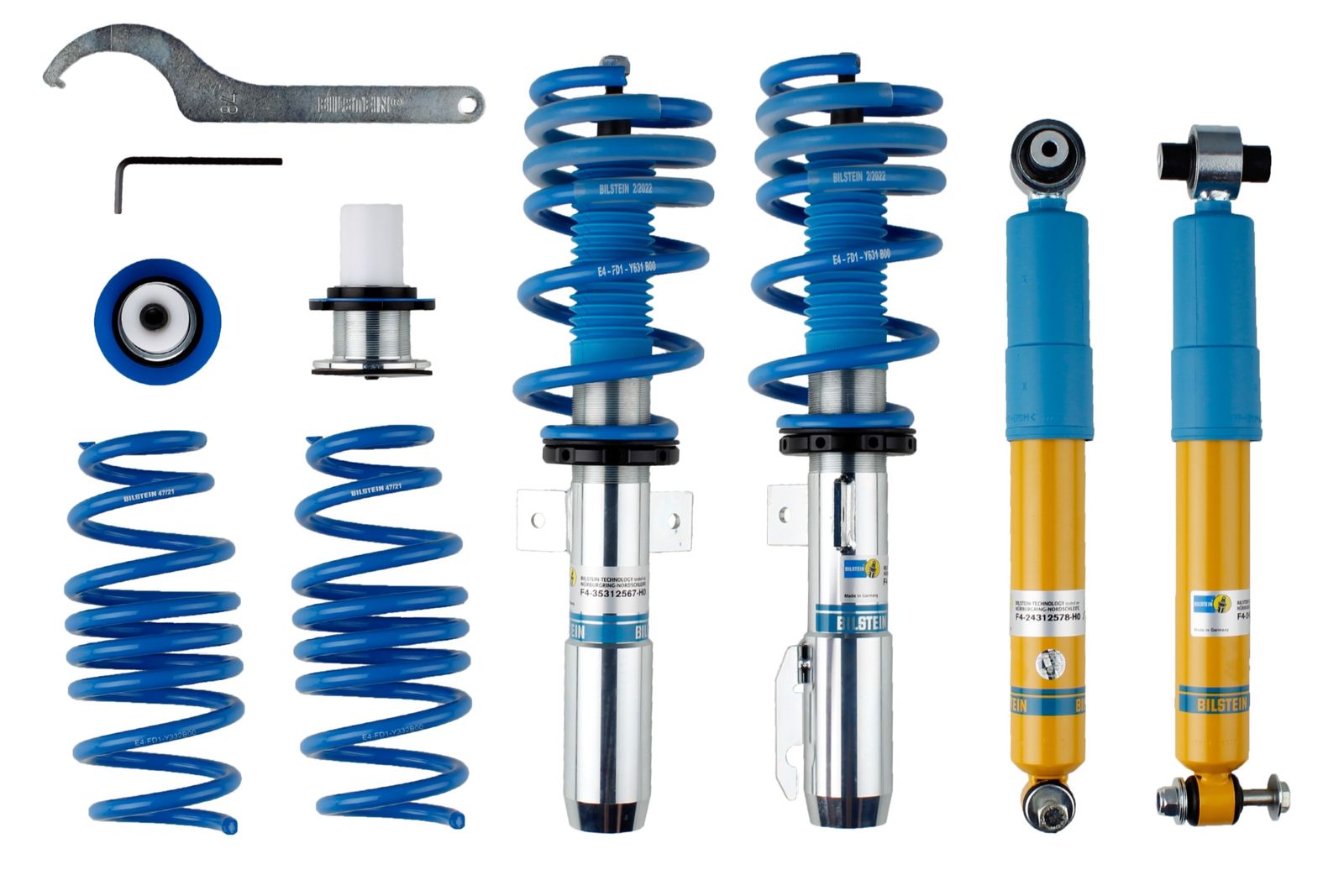 Zestaw zawieszenia, sprężyny śrubowe / amortyzatory BILSTEIN 47-310346