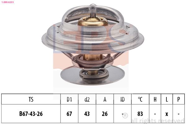 Termostat, środek chłodzący EPS 1.880.625S