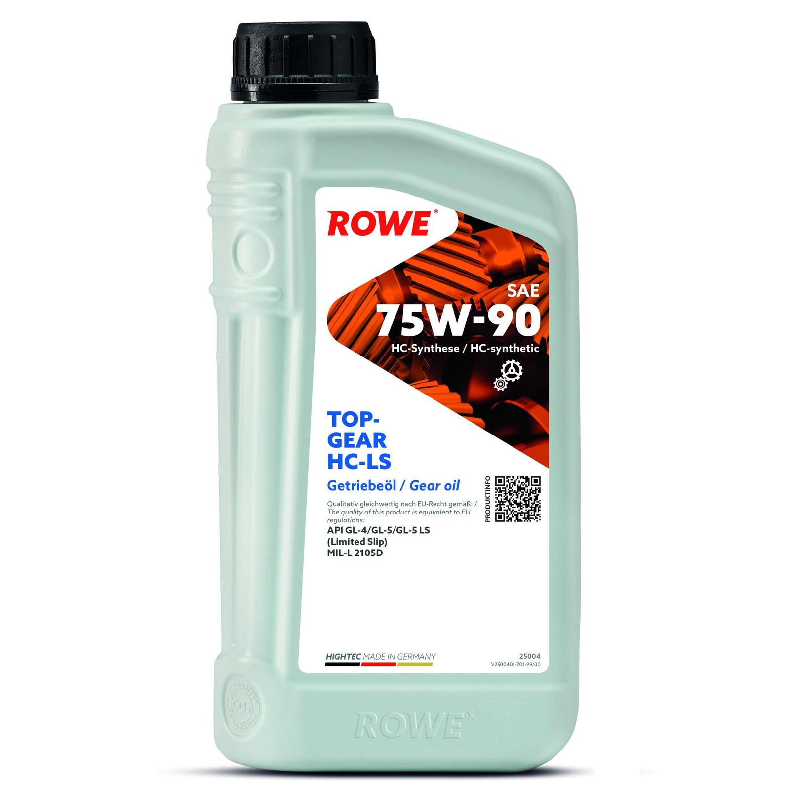 ulei de transmisie ROWE HIGHTEC TOPGEAR SAE 75W-90 HC-LS 25004-0010-99