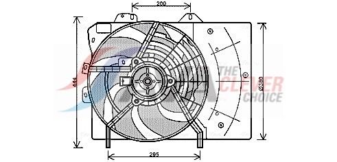 Ventilateur, refroidissement du moteur