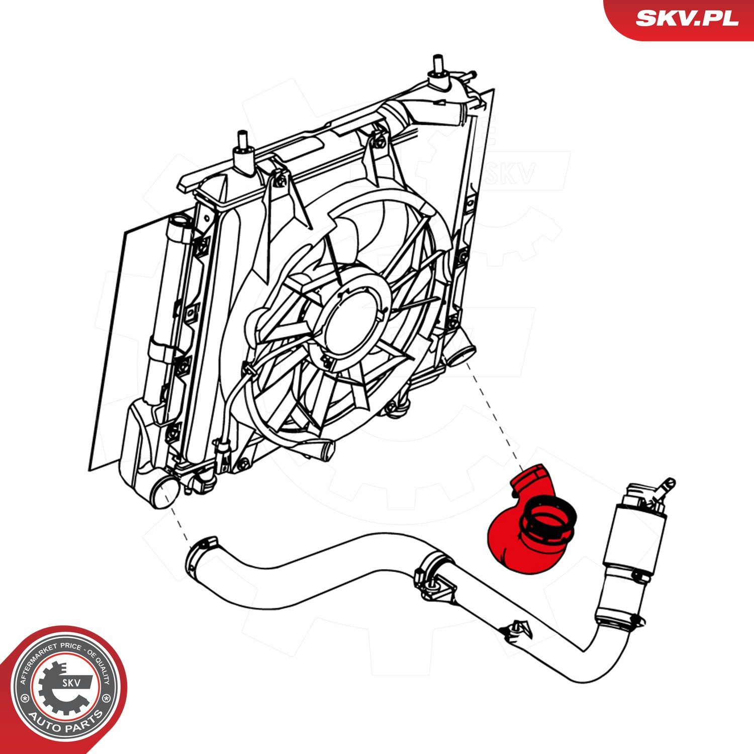 Furtun aer supraalimentare ESEN SKV 24SKV939