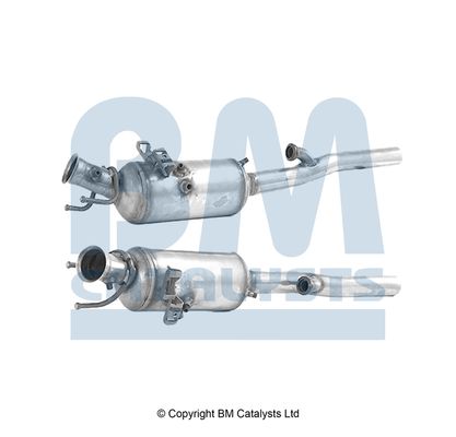 Filtr sadzy / filtr cząstek stałych, układ wydechowy BM CATALYSTS 2464903020