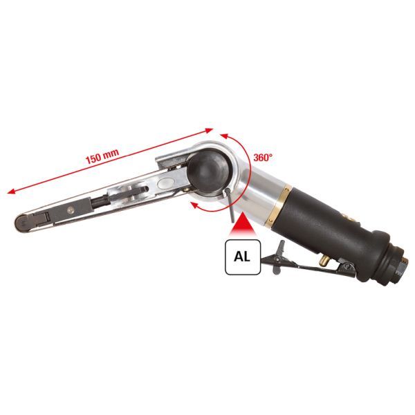 Mașină de șlefuit cu bandă (aer comprimat) KS TOOLS 515.3549