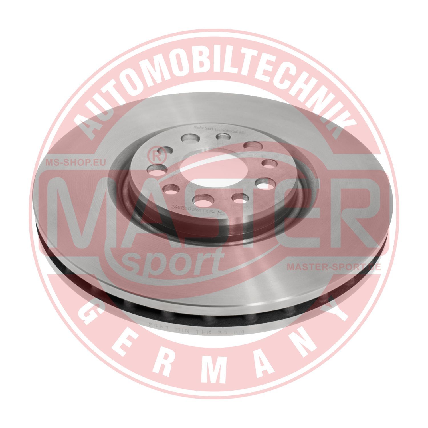 Tarcza hamulcowa MASTER-SPORT GERMANY 24013201261-PCS-MS