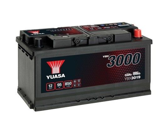 Autobaterie Yuasa YBX3000 SMF 12V, 95Ah, 850A, YBX3019