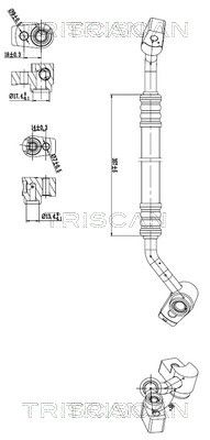 conducta presiune variabila,aer conditionat TRISCAN 9010 16048