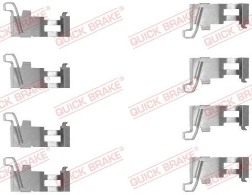 Set accesorii, placute frana QUICK BRAKE 109-1226