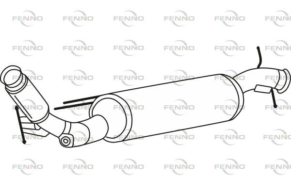 Katalizator SCR FENNO P8811DPF