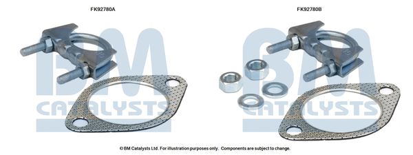 Zestaw montażowy, katalizator BM CATALYSTS FK92780