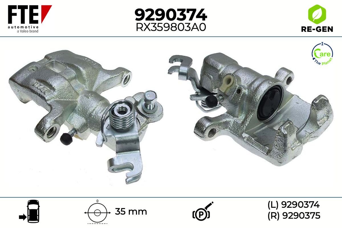 Etrier frana FTE 9290374