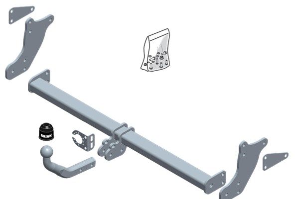 Zestaw zaczepu przyczepy BRINK 595400