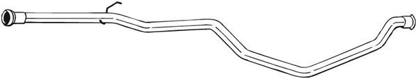Rura wydechowa BOSAL 938-817