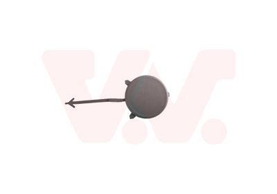 Klapa, hak holujący VAN WEZEL 4052558