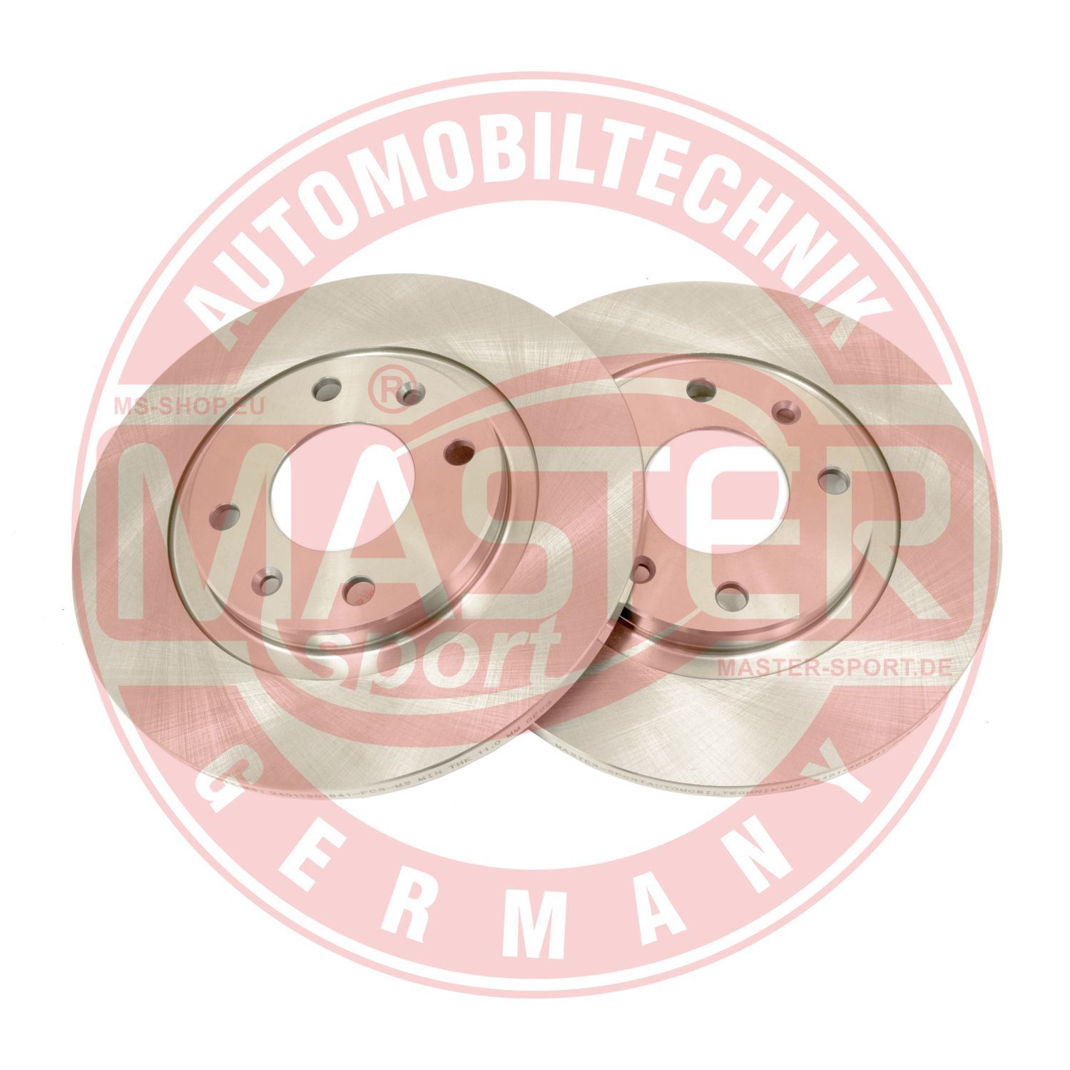Tarcza hamulcowa MASTER-SPORT GERMANY 24011301841-SET-MS