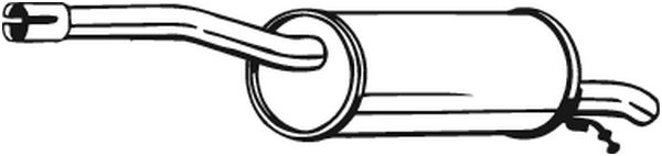 Tłumik końcowy KLOKKERHOLM 200-005