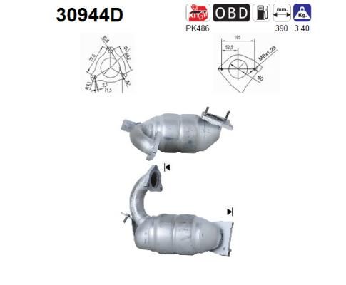 Katalizator AS 30944D