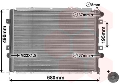 Radiateur, refroidissement du moteur