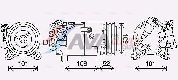 Kompressor,kliimaseade