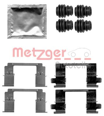Set accesorii, placute frana METZGER 109-1840