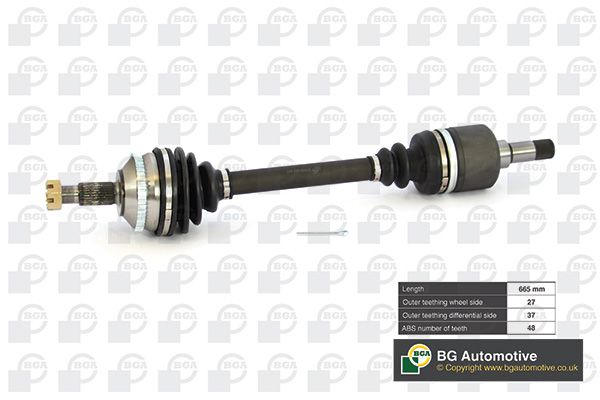 Wał napędowy BGA DS1418L