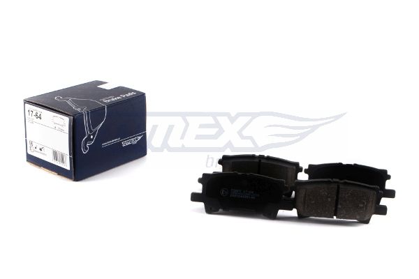 Levně Sada brzdových destiček, kotoučová brzda TOMEX Brakes 17-64