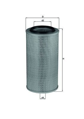 Vzduchový filtr MAHLE LX 265